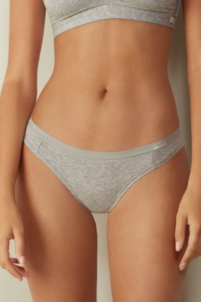 Grey Intimissimi Cotton Brazilian | CAQCS66585